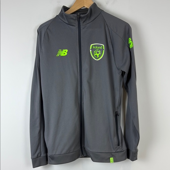 New Balance Ireland football Eire full zip training top New Balance Men's Medium - Picture 1 of 7